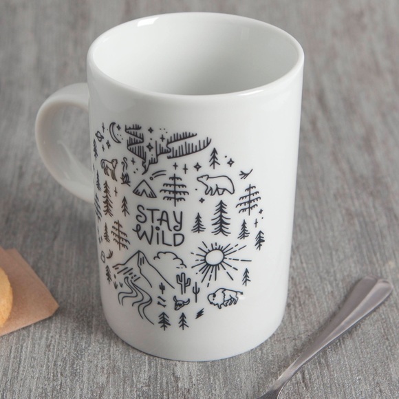 Danica Studio Stay Wild Mug EUC holds 14 oz - Picture 9 of 16